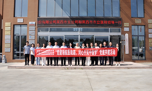 党建领航医险路，，，，，，，，同心共筑中国梦